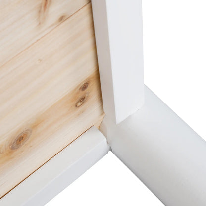 46'' x 34'' x 33'' Elevated Planter Box, DIY Wooden Raised Garden Bed with Liner Elevated Garden Beds at Gallery Canada