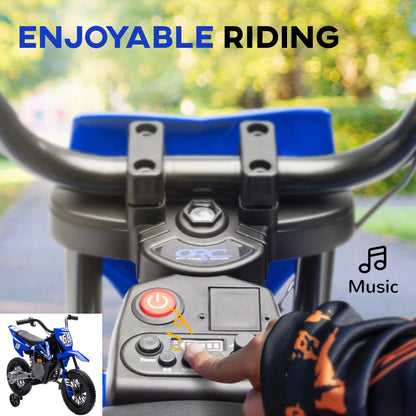 12V Kids Dirt Bike, Electric Motorcycle, Blue Electric Motorcycles at Gallery Canada