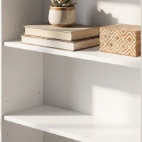 Fold-out Computer Desk, Storage Shelves, Wall Mount, White Computer Desks at Gallery Canada