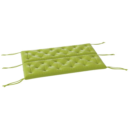 3-Seater Outdoor Bench Swing Cushions, Light Green Patio Chair Cushions at Gallery Canada