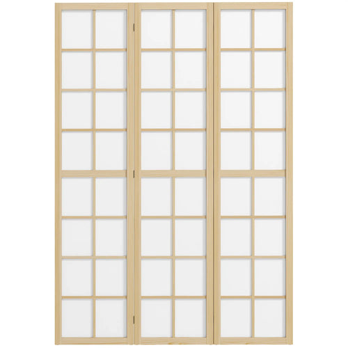 3 Panel Room Divider, 5.6 ft Folding Partition, Home Office, Bedroom