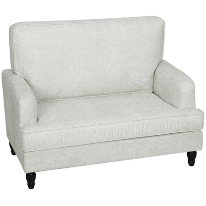 Modern Accent Chair, Leathaire Armchair, Cream White Single Sofas Cream at Gallery Canada