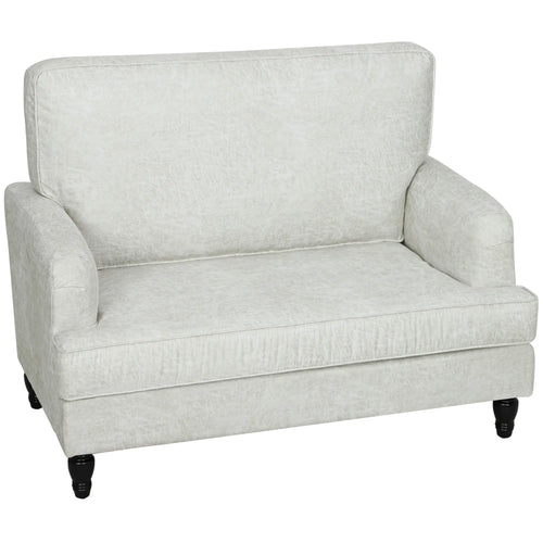 Modern Accent Chair, Leathaire Armchair, Cream White