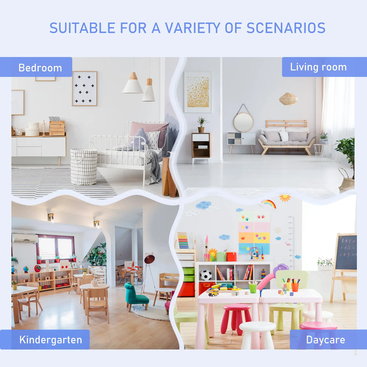 Kids Wood Table, Chair, Bench Set with Storage, 4-Piece Kids Table Sets at Gallery Canada