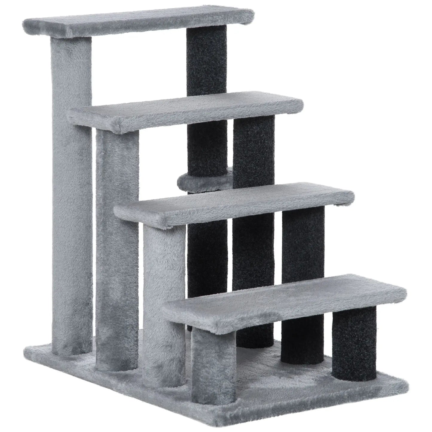 Cat Stairs, 4 Steps, Small Cat Tree with Scratching Posts, 23.5" x 16" x 25" Cat Stairs at Gallery Canada