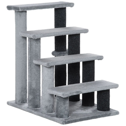 Cat Stairs, 4 Steps, Small Cat Tree with Scratching Posts, 23.5" x 16" x 25" Cat Stairs at Gallery Canada