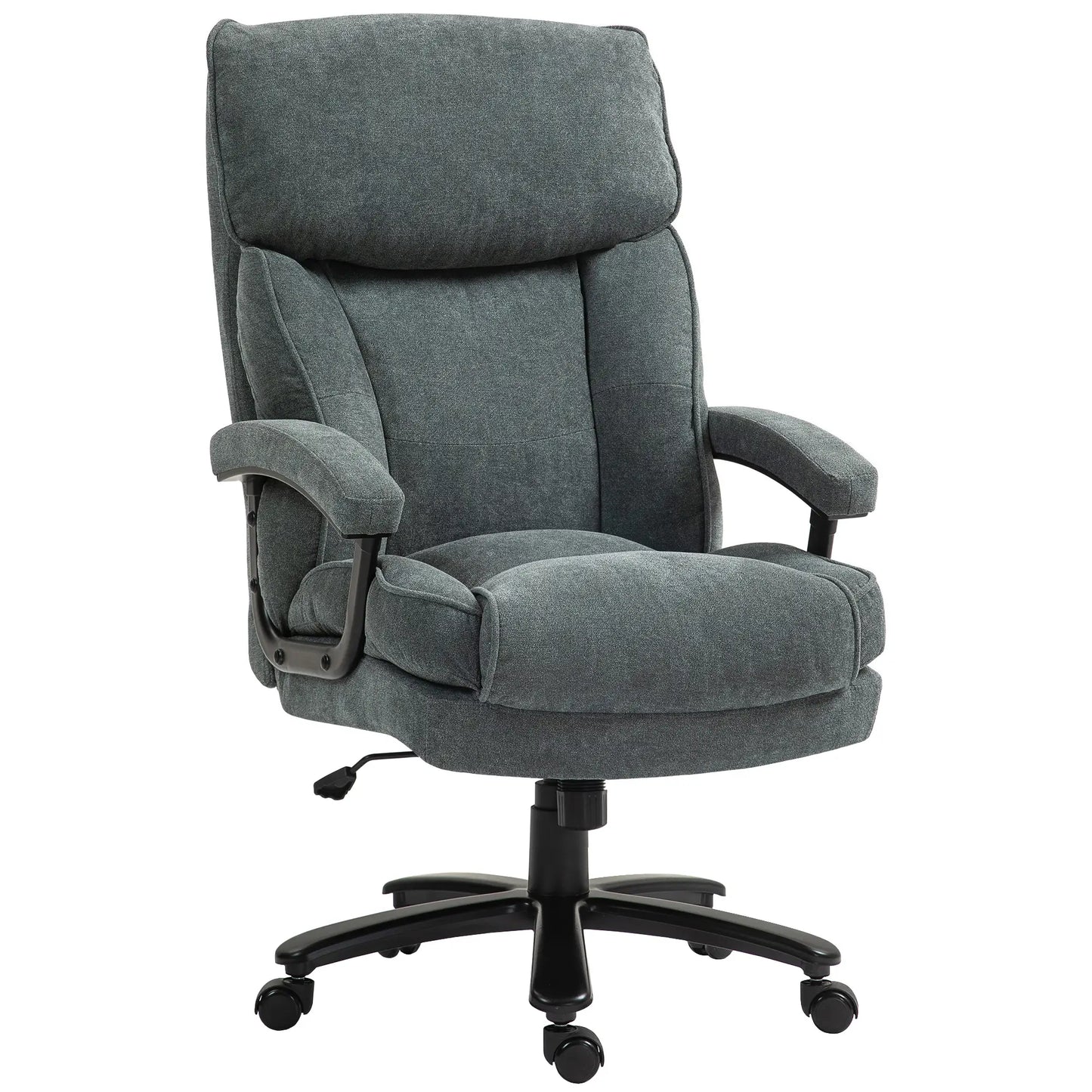 Big Tall Executive Office Chair, 450 Lbs Heavy Duty, Grey Executive & Manager Chairs Grey at Gallery Canada