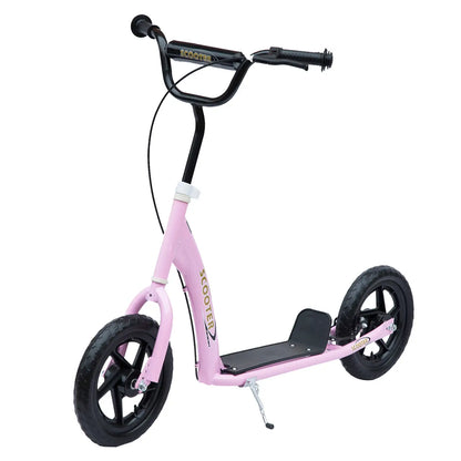 Kids Scooter Bike, 12'' Tire, for 5-12 Year Old, Pink Scooters Pink at Gallery Canada
