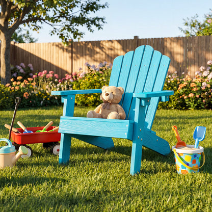 Kids Adirondack Chair, Turquoise Kids Chairs & Seating at Gallery Canada