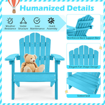 Kids Adirondack Chair, Turquoise Kids Chairs & Seating at Gallery Canada