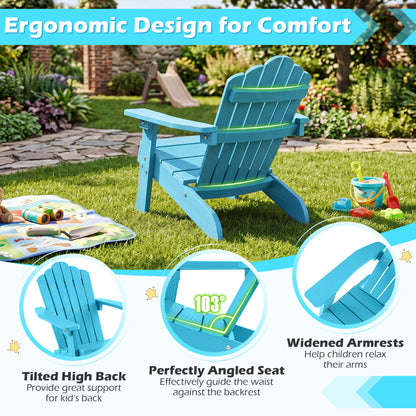 Kids Adirondack Chair, Turquoise Kids Chairs & Seating at Gallery Canada