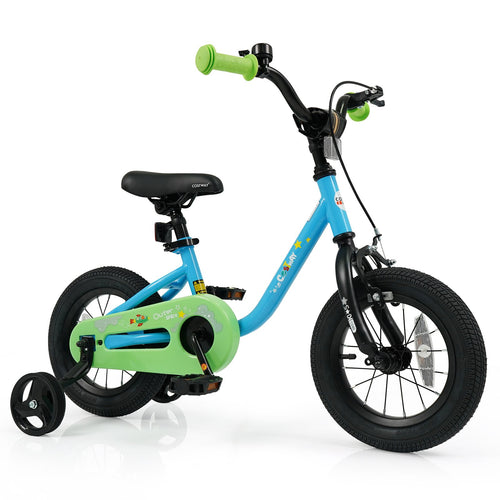 Kids Bike for 3-7 Years Old Boys and Girls 12/14/16-Inch Children Bicycle Blue-14 Inches, Blue