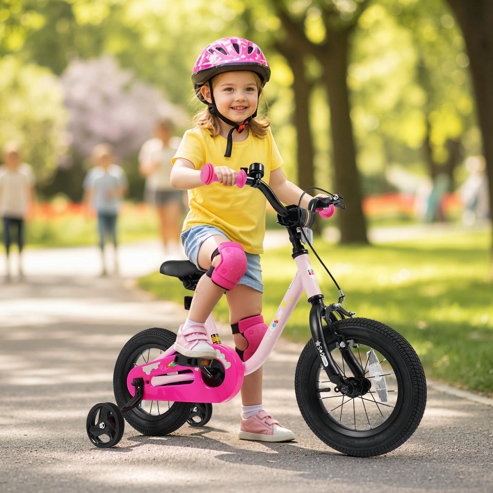 Kids Bike For 3-7 Years Old, 12 Inch, Children Bicycle, Pink Kids Bike at Gallery Canada
