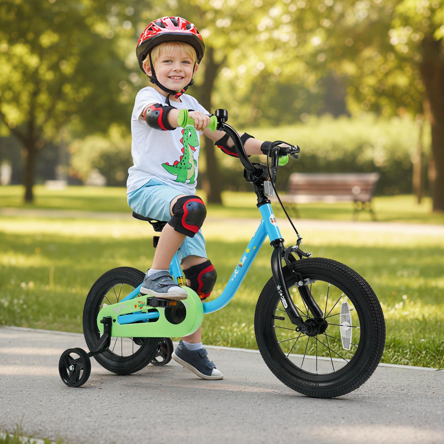 Kids Bike For 3-7 Years Old, 14 Inches, Blue Kids Bike at Gallery Canada