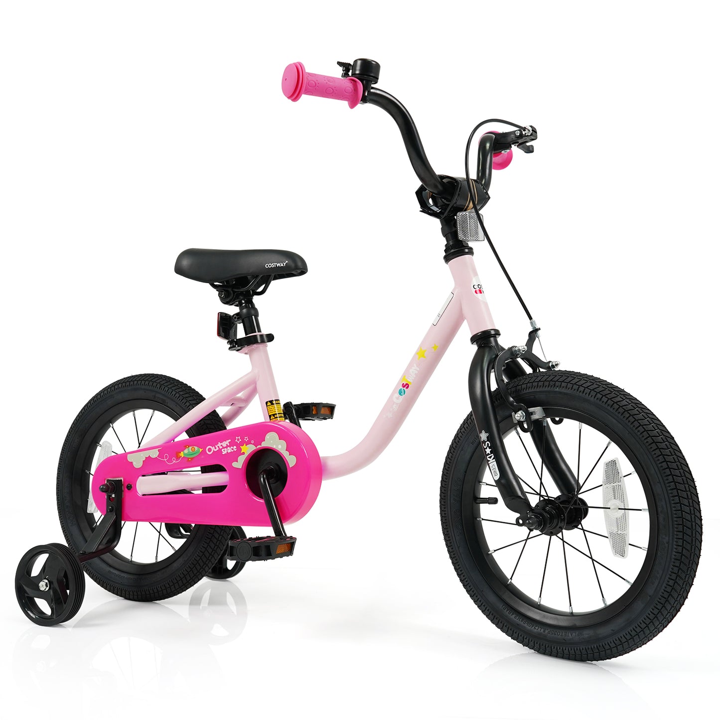 Kids Bike For 3-7 Years Old, 14 Inch, Pink Kids Bike Pink at Gallery Canada