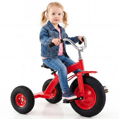Kids Carbon Steel Bike with 15 Inch Inflatable Rubber Tires, Red Kids Bike at Gallery Canada