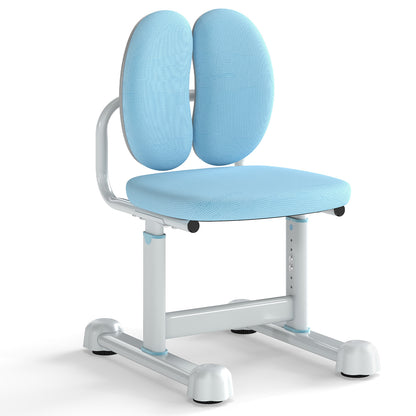 Kids Desk Chair, Double Back Support, Adjustable Height, Blue Kids Chairs & Seating at Gallery Canada