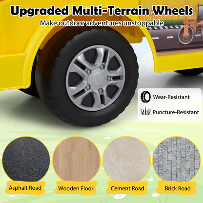 Kids Digger Ride on Truck with Shovel and Under-Seat Compartment Push & Pedal Ride On Toys at Gallery Canada