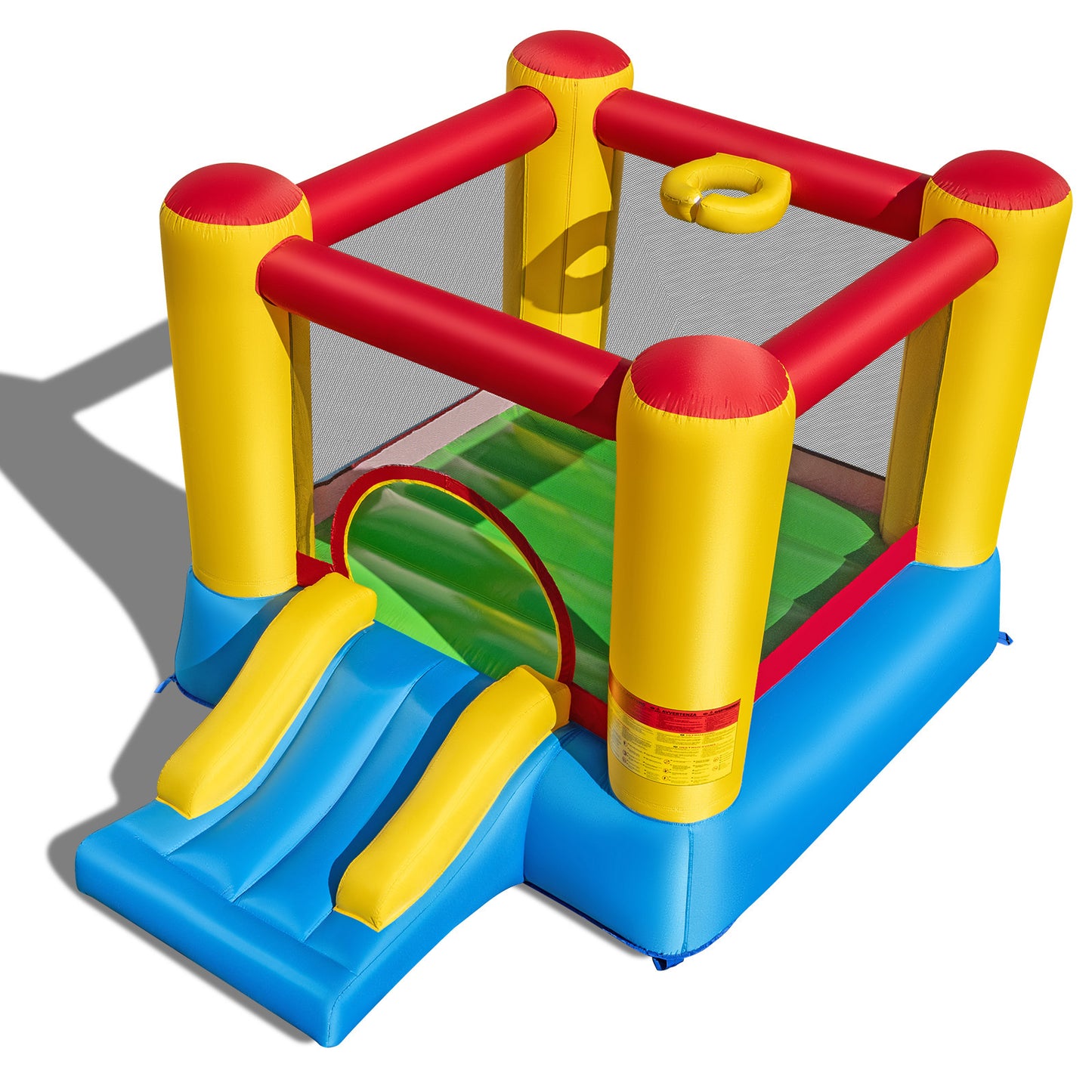 Kids Inflatable Bounce House With Slide, 480W Blower Bounce House at Gallery Canada