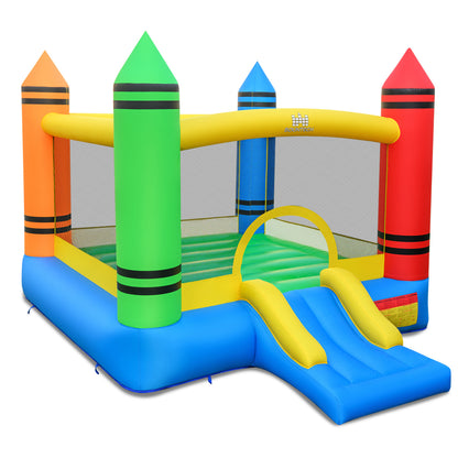 Kids Inflatable Bounce House With Slide, Ocean Balls Not Included Bounce House Options at Gallery Canada