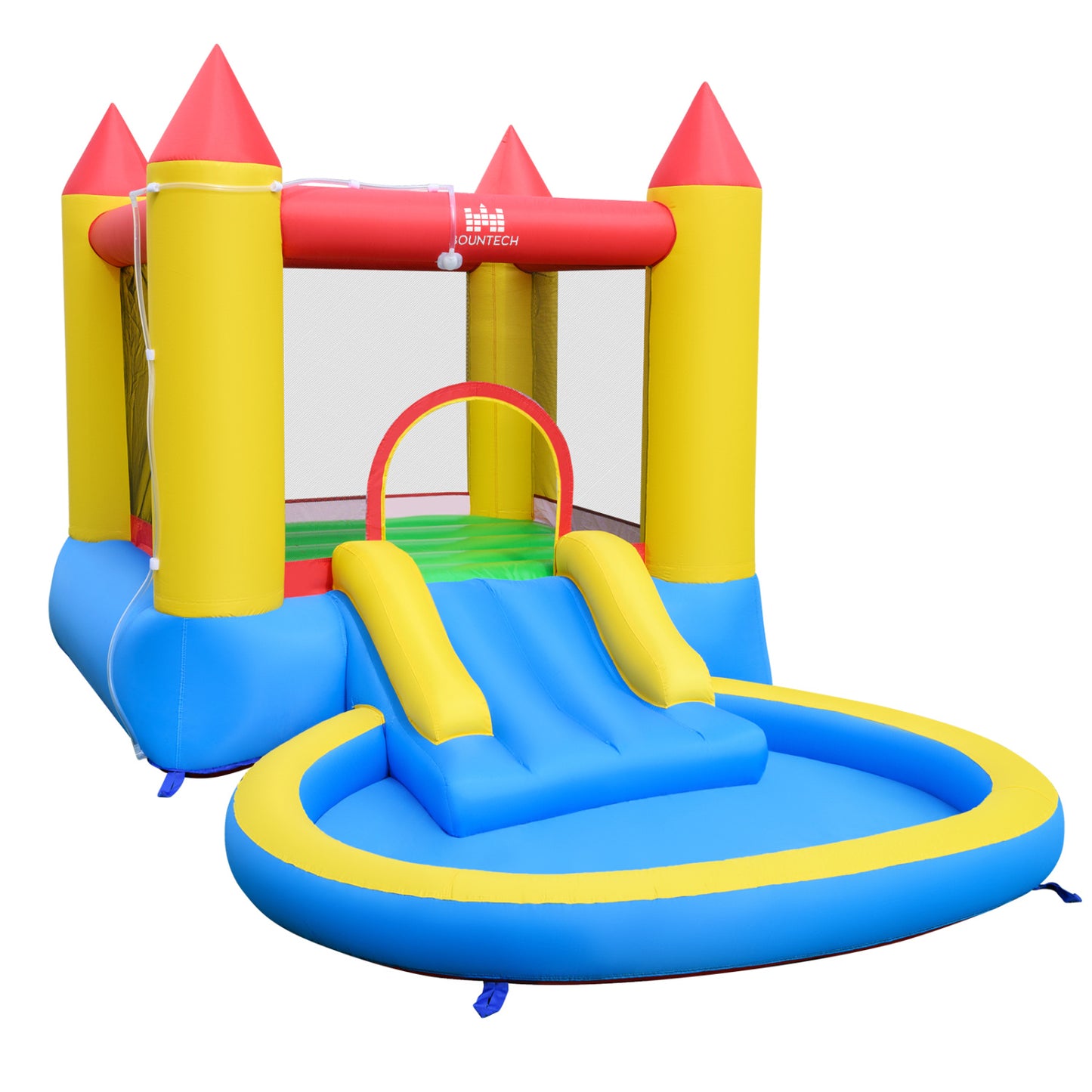 Kids Inflatable Bounce House Castle With Balls Pool And Bag Bounce House Options at Gallery Canada