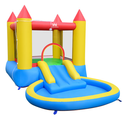 Kids Inflatable Bounce House Castle With Balls Pool And Bag Bounce House Options at Gallery Canada