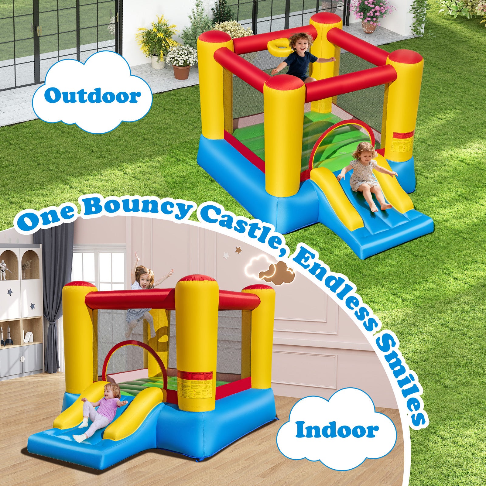 Kids Inflatable Bounce House, No Blower Bounce House at Gallery Canada