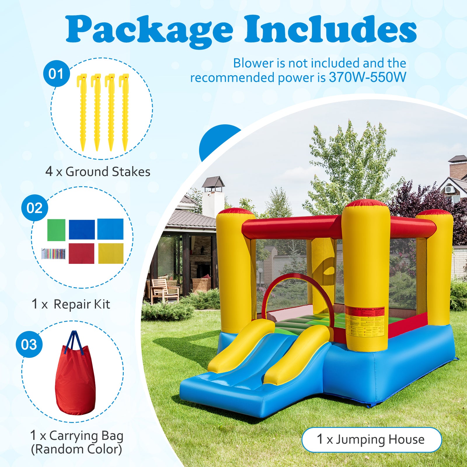Kids Inflatable Bounce House, No Blower Bounce House at Gallery Canada