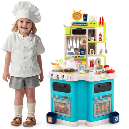 Kids Kitchen Playset, Blue