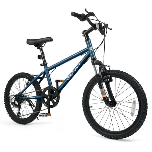 Kids Mountain Bike, 20 Inch, Child Bicycle For Boys Girls, Navy Kids Bike Navy at Gallery Canada