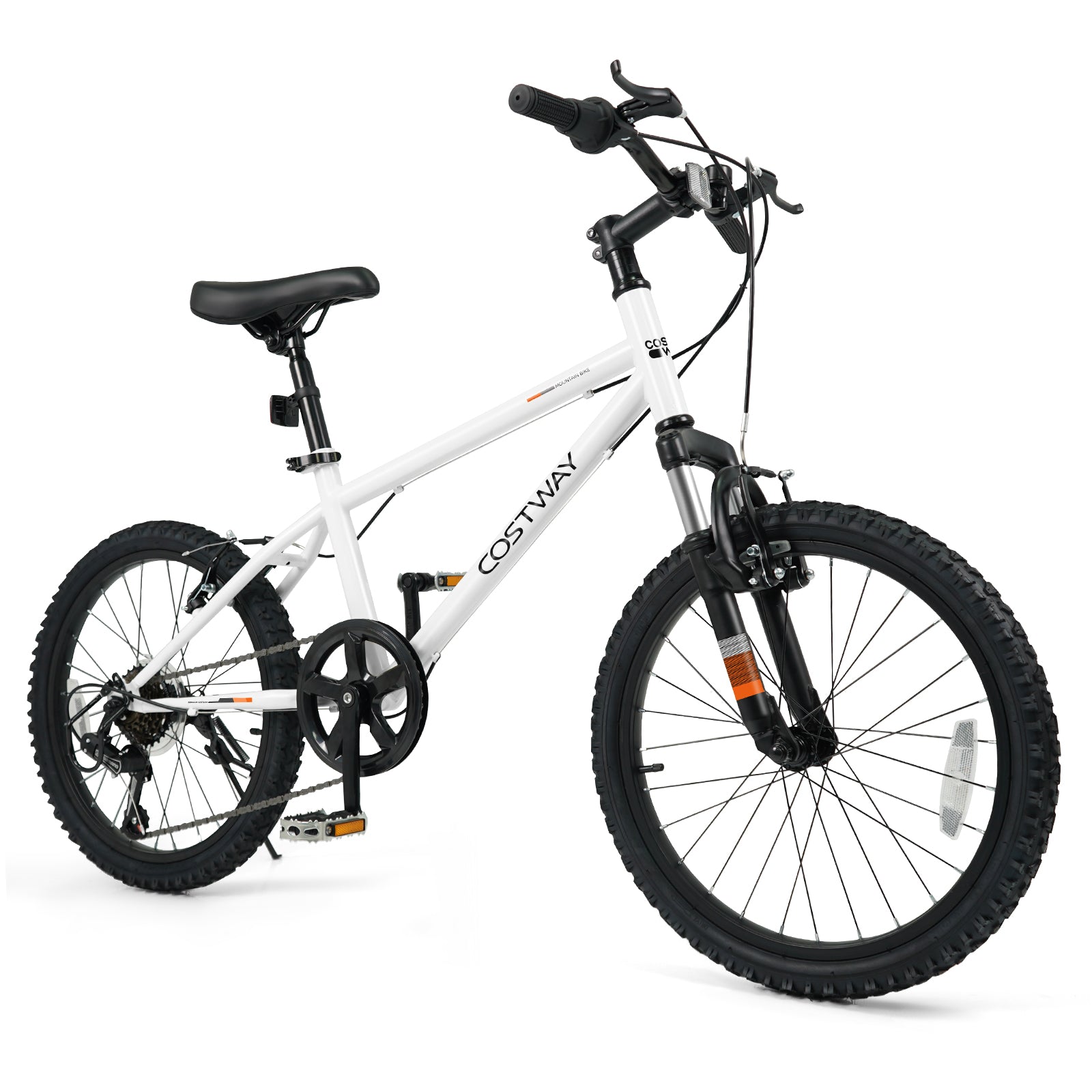 Kids Mountain Bike 20 24 Inch Child Bicycle for Boys Girls Aged 8+ Years Old White-20 Inch, White Kids Bike at Gallery Canada
