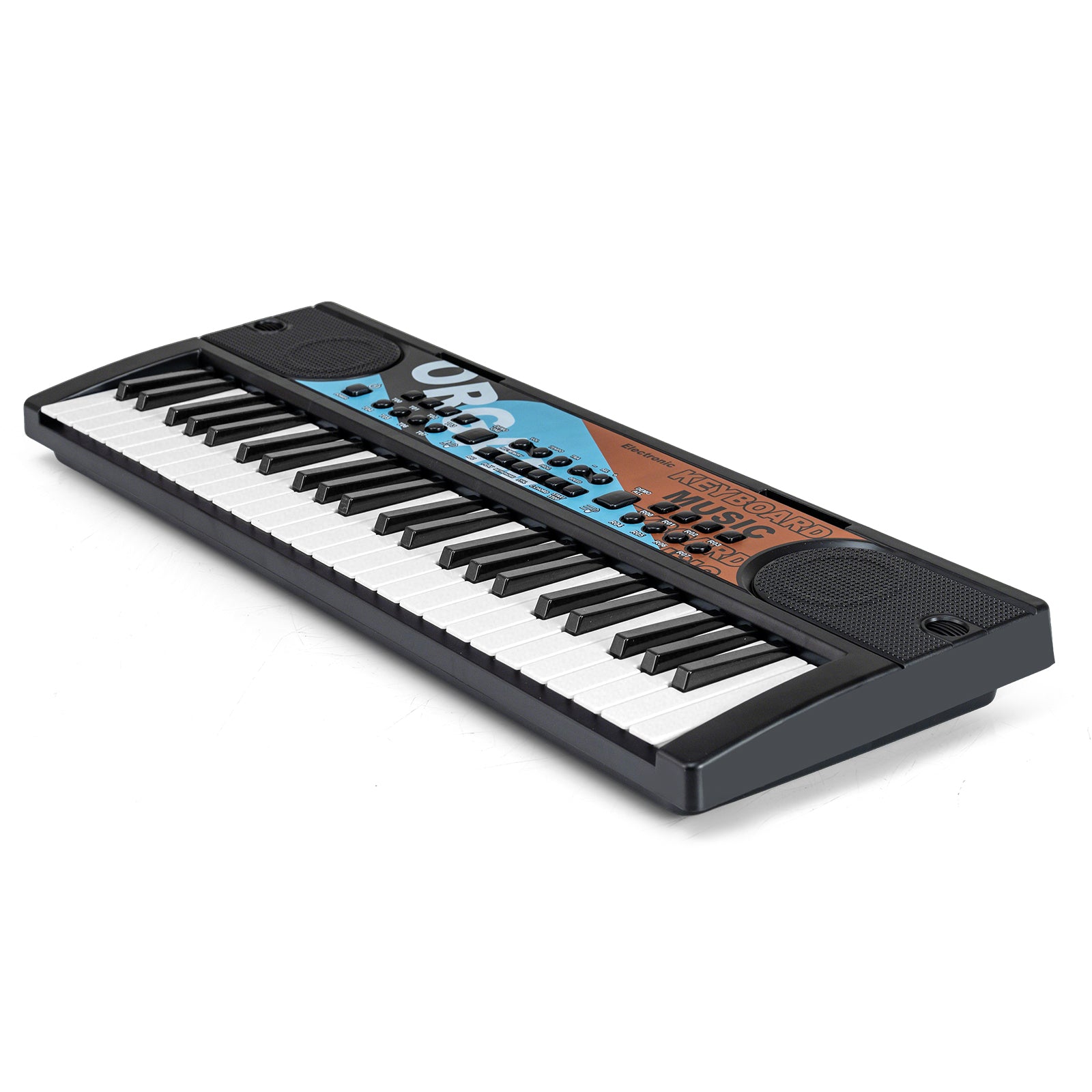 49 Keys Portable Electric Keyboard Piano, 8 Rhythms 8 Tones, Black Pianos & Keyboards at Gallery Canada