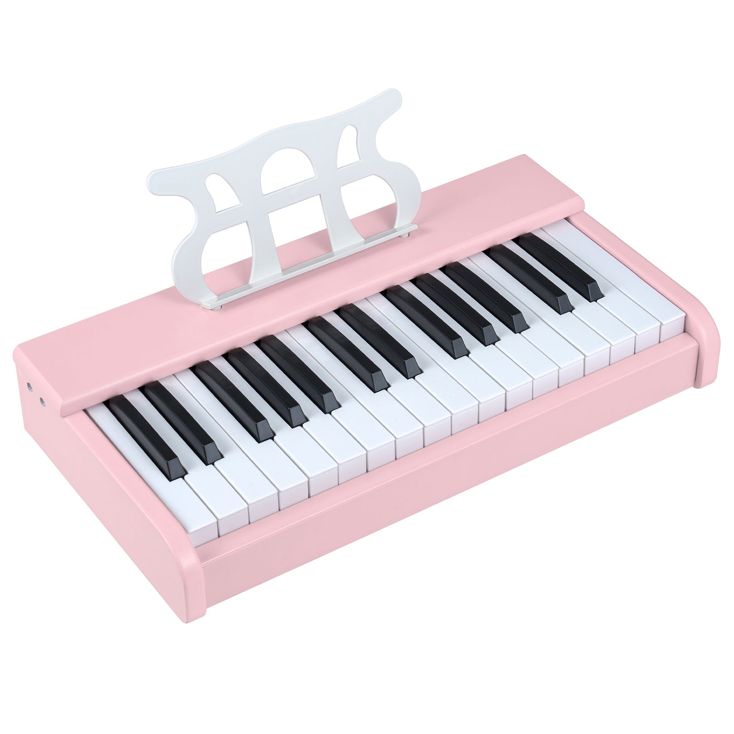 Kids Piano Keyboard 30 Keys Digital Piano with Music Stand for 3+ Years Old Beginners, Pink Pianos & Keyboards Pink at Gallery Canada