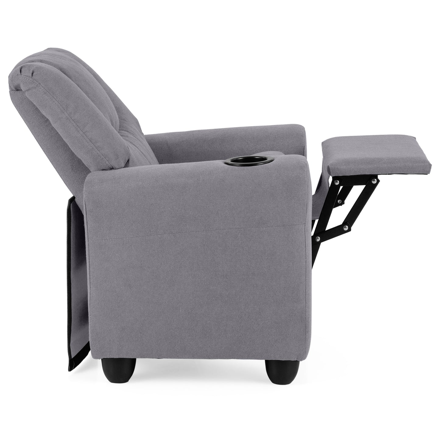 Kids Recliner Chair, Push Back, Toddler Armchair, Gray Kids Chairs & Seating at Gallery Canada