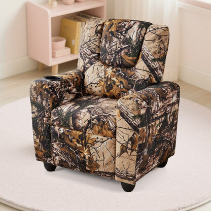 Kids Recliner Chair, With Cup Holder, Camouflage Kids Chairs & Seating at Gallery Canada