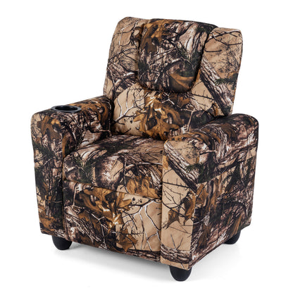 Kids Recliner Chair, With Cup Holder, Camouflage Kids Chairs & Seating at Gallery Canada