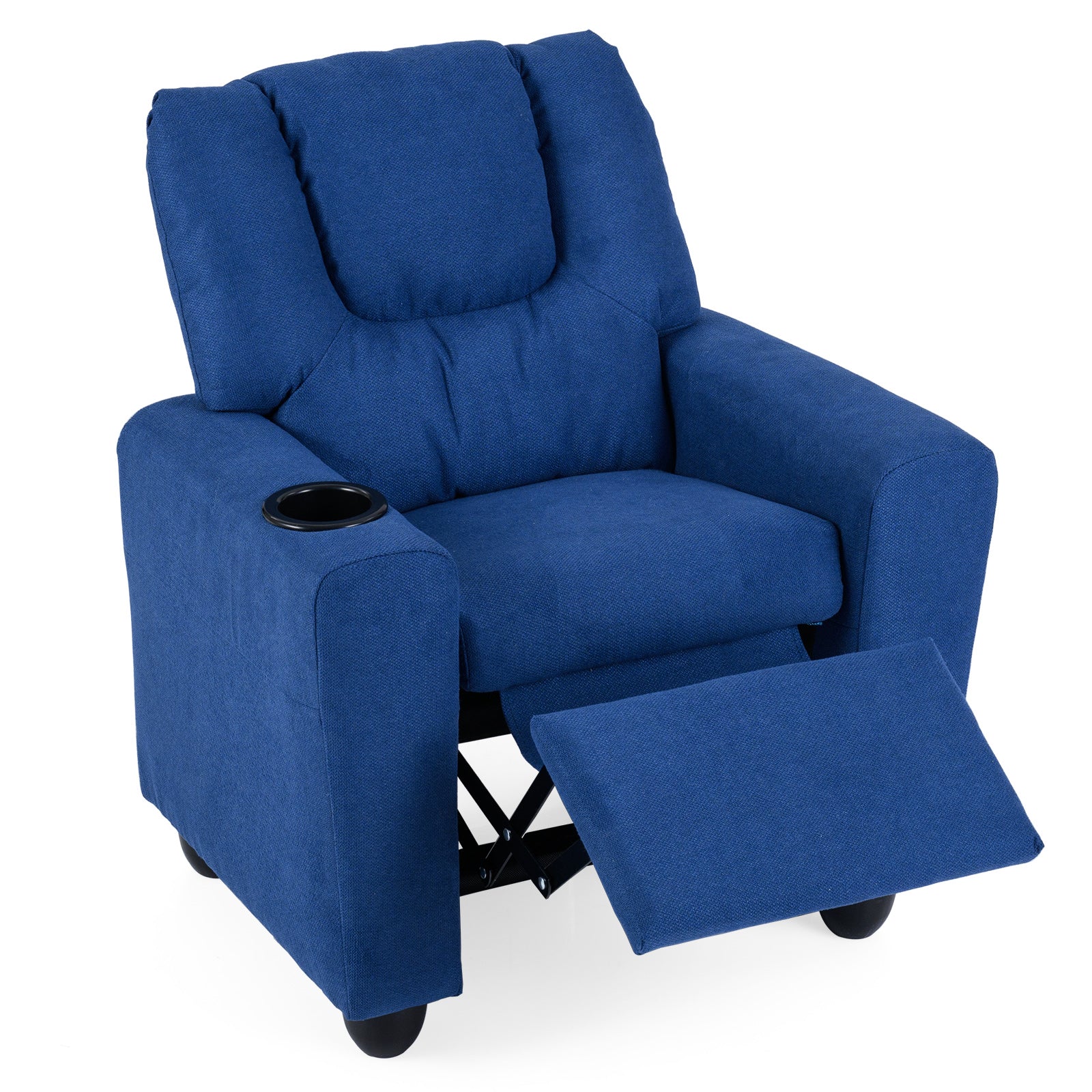 Kids Recliner Chair, Push Back, Blue Kids Chairs & Seating at Gallery Canada