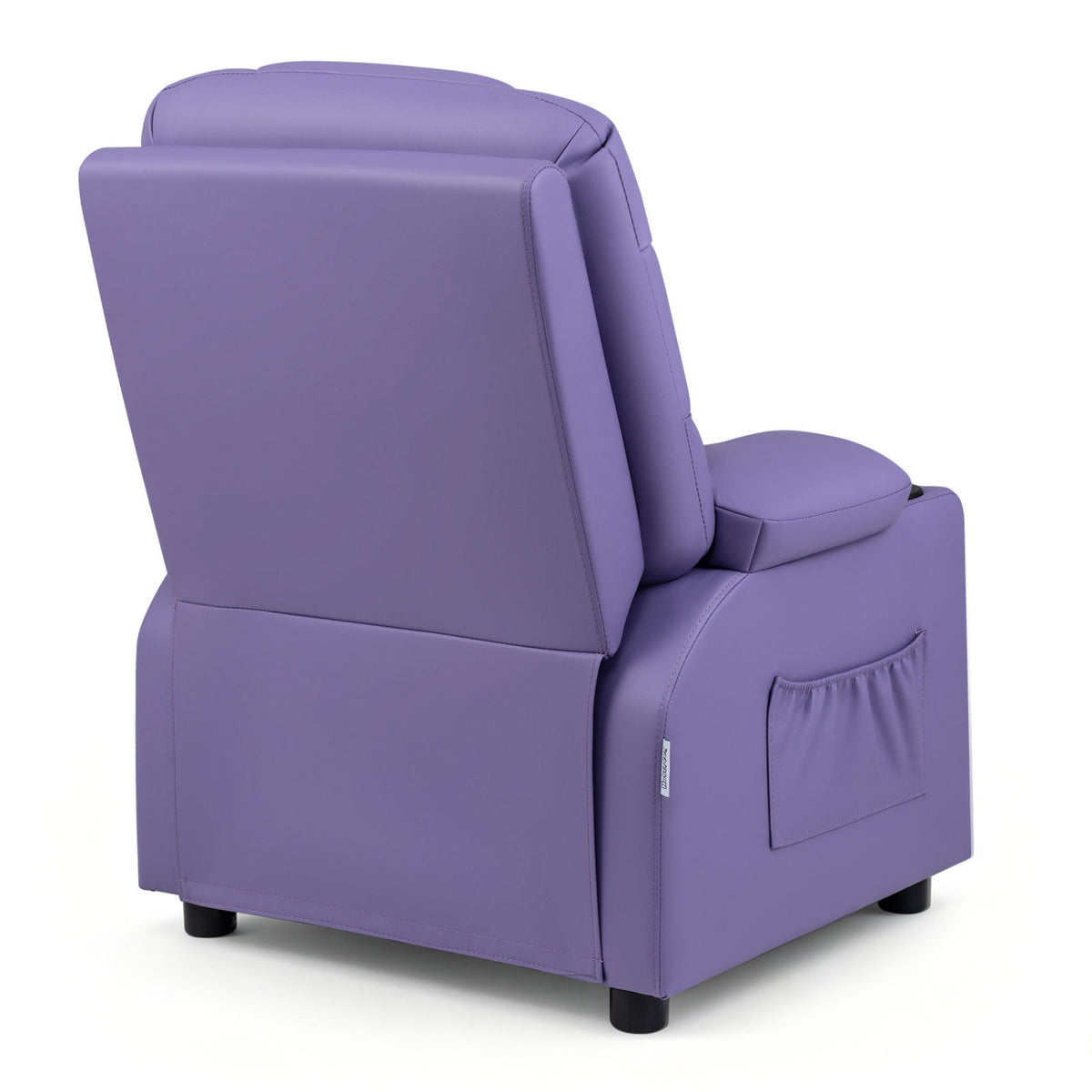 Kids Recliner Chair, Cup Holder, Footrest, Purple Kids Chairs & Seating at Gallery Canada
