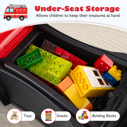 Kids Ride On Push Car Licensed SCANIA Truck Toy with Steering Wheel and Music, Red Push & Pedal Ride On Toys at Gallery Canada