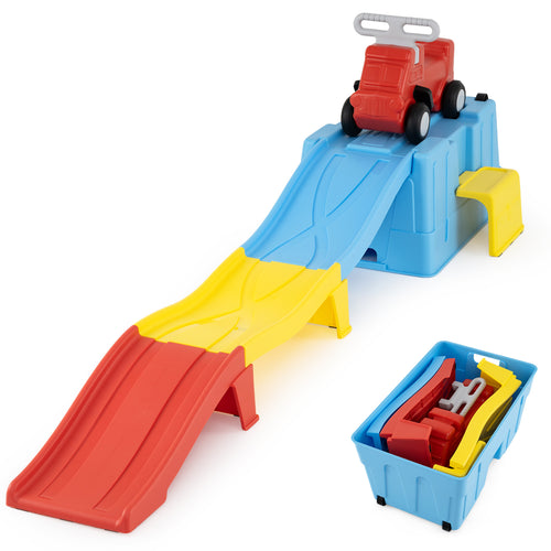 Kids Ride On Toy With Storage Box, Multicolor