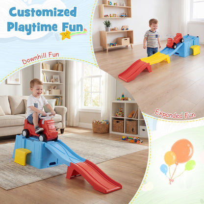 Kids Ride On Toy With Storage Box, Multicolor