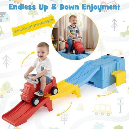 Kids Ride On Toy With Storage Box, Multicolor