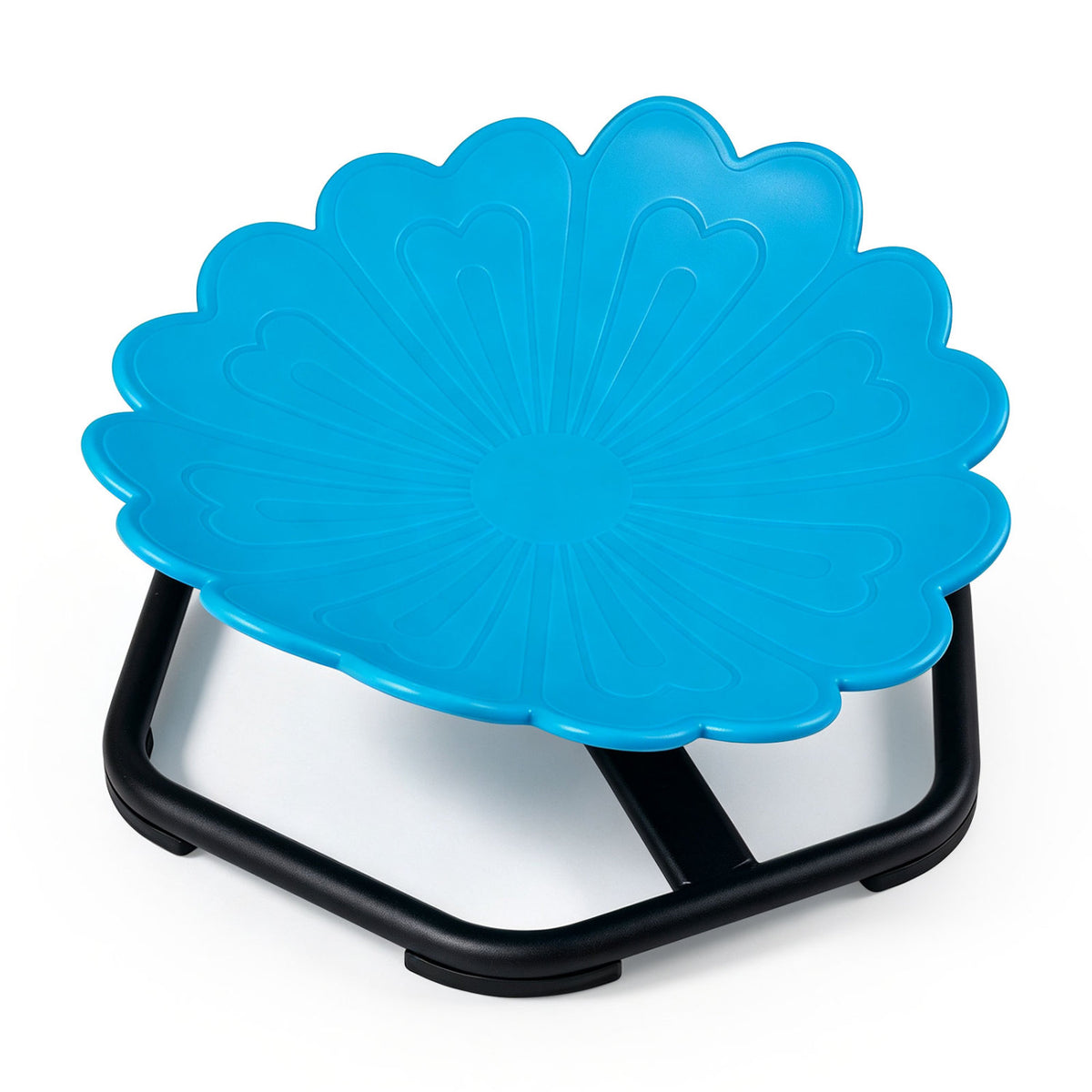 Chaise pivotante sensorielle pour enfants, Tournesol 360° rotation, Tout-petits, Bleu
