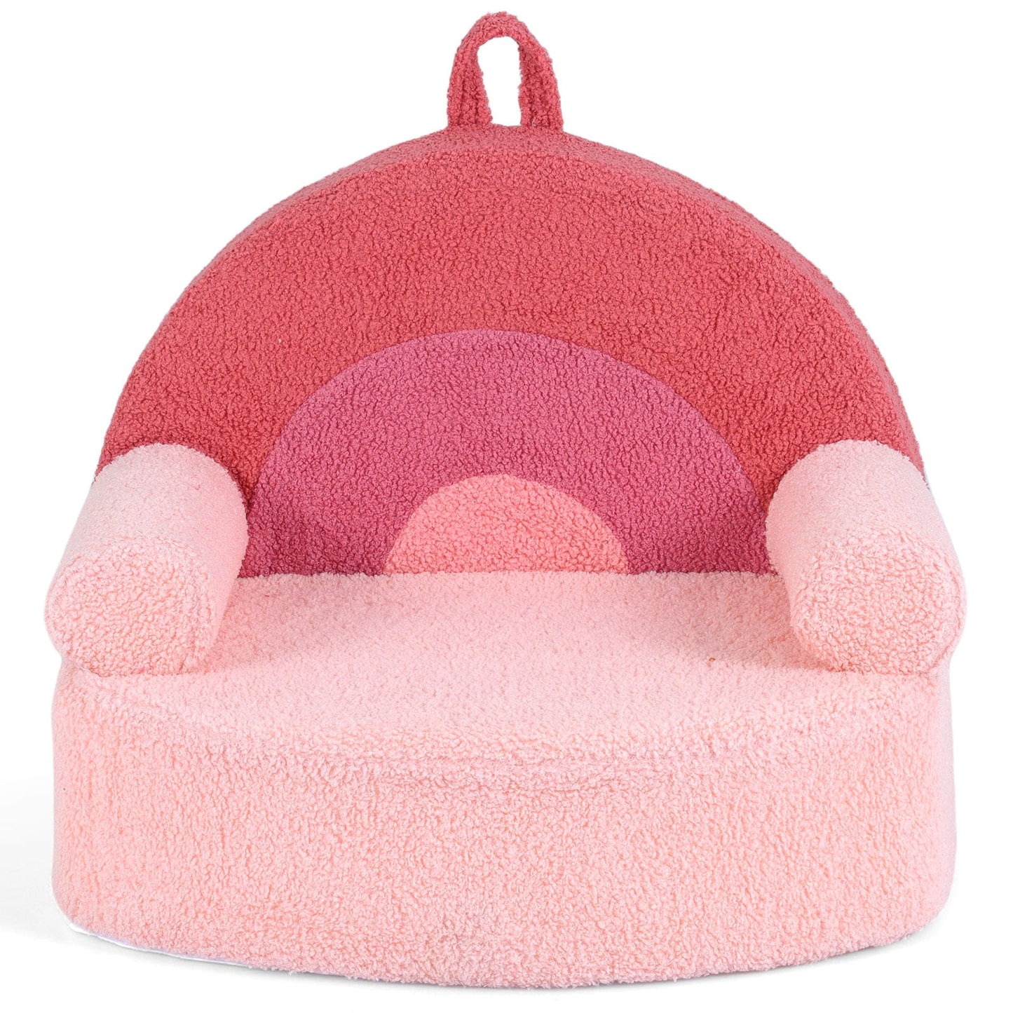 Kids Sofa, Toddler Foam Couch, Soft Fleece Fabric, Pink Kids Chairs & Seating at Gallery Canada