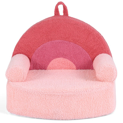 Kids Sofa, Toddler Foam Couch, Soft Fleece Fabric, Pink Kids Chairs & Seating Pink at Gallery Canada