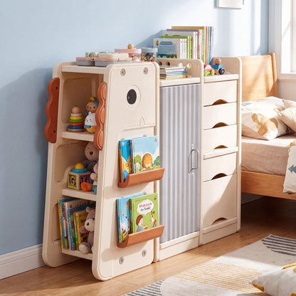 Kids Toy Storage Organizer, 5 Removable Bins, Beige Kids Storage at Gallery Canada