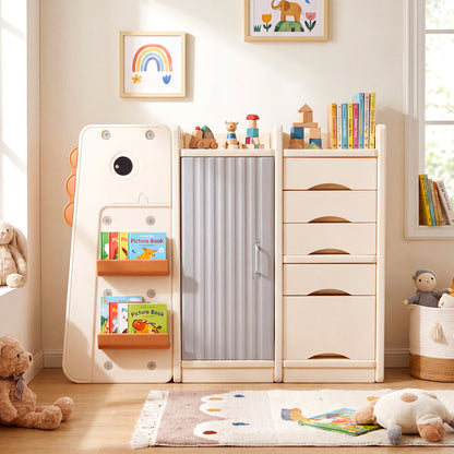 Kids Toy Storage Organizer, 5 Removable Bins, Beige Kids Storage at Gallery Canada