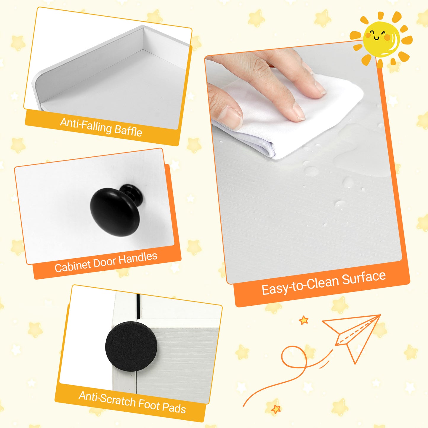 Kids Toy Storage and Bookshelf with Boxes and Open Shelves, White Kids Storage at Gallery Canada