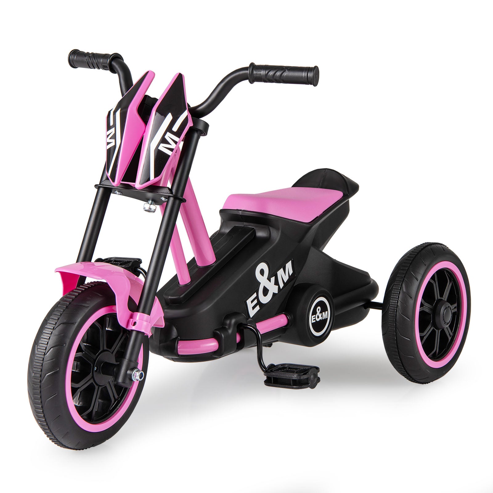 Kids Tricycle 3-Wheel Toddler Bike with Foot Pedals Forward Backward, Pink Balance Bikes Pink at Gallery Canada