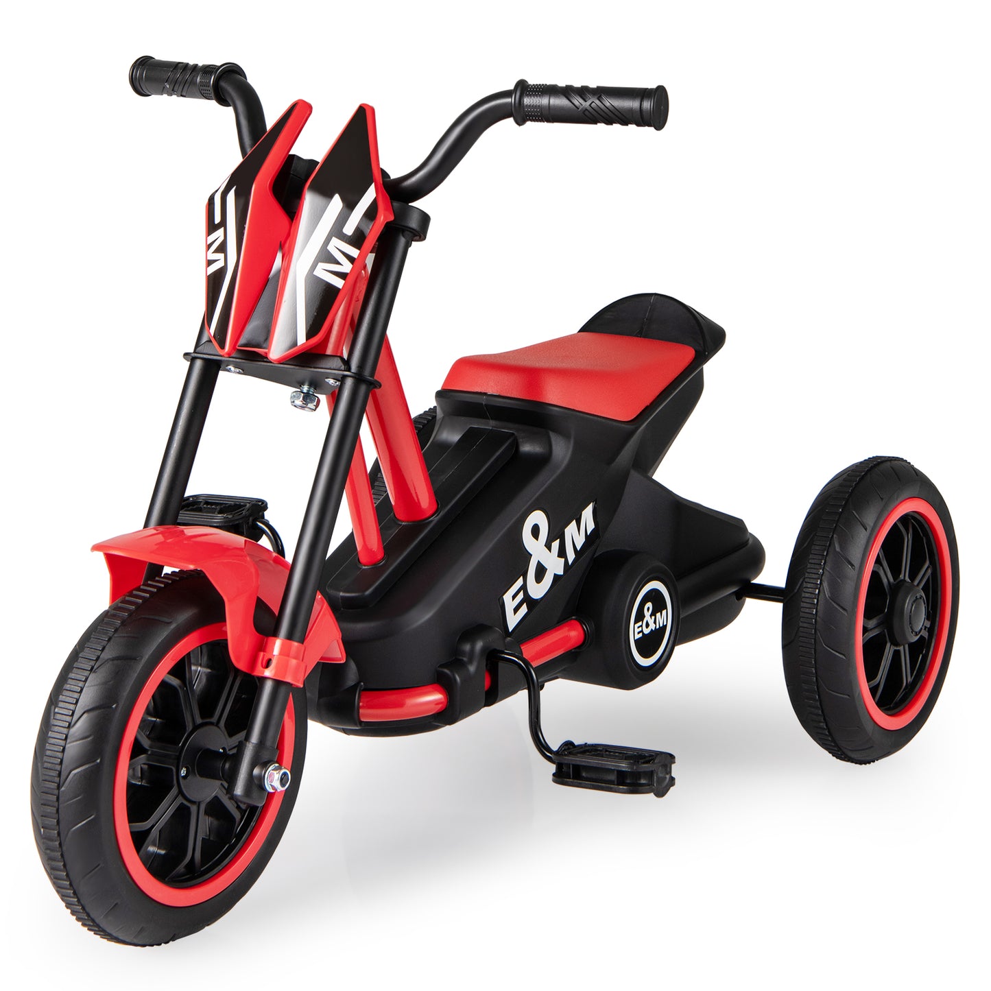 Kids Tricycle 3-Wheel Toddler Bike with Foot Pedals Forward Backward, Red Balance Bikes Red at Gallery Canada